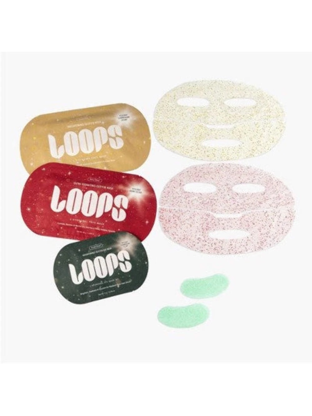 LOOPS Holiday Hits Face Mask Gift Set 4ct